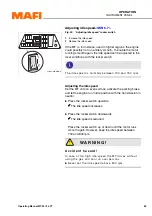 Предварительный просмотр 61 страницы MAFI MT 25 Operating Manual