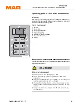 Предварительный просмотр 67 страницы MAFI MT 25 Operating Manual