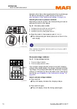 Предварительный просмотр 78 страницы MAFI MT 25 Operating Manual