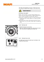 Предварительный просмотр 89 страницы MAFI MT 25 Operating Manual