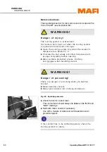 Предварительный просмотр 92 страницы MAFI MT 25 Operating Manual