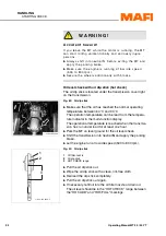 Предварительный просмотр 96 страницы MAFI MT 25 Operating Manual