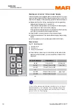 Предварительный просмотр 98 страницы MAFI MT 25 Operating Manual