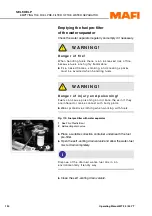 Предварительный просмотр 132 страницы MAFI MT 25 Operating Manual