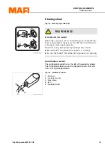 Preview for 43 page of MAFI Trac G Series Operating Manual