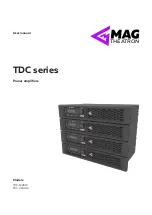 MAG THEATRON TDC Series User Manual preview