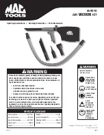 MAG TOOLS AV9010 Operating Instructions Manual preview