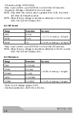 Предварительный просмотр 14 страницы MAG TOOLS EM720C Instruction Manual