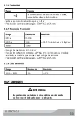 Предварительный просмотр 33 страницы MAG TOOLS EM720C Instruction Manual