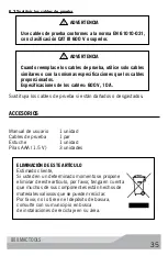 Предварительный просмотр 35 страницы MAG TOOLS EM720C Instruction Manual