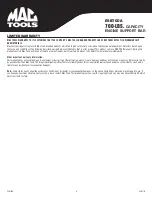 Предварительный просмотр 6 страницы MAG TOOLS ESB700A Owner'S Manual