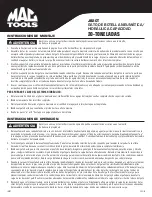 Preview for 9 page of MAG TOOLS JB20T Owner'S Manual