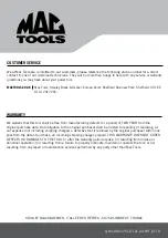 Preview for 16 page of MAG TOOLS JHD3.25T Operation And Maintenance Manual