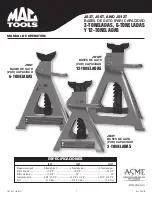 Preview for 5 page of MAG TOOLS JS12T Owner'S Manual