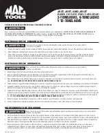 Preview for 7 page of MAG TOOLS JS12T Owner'S Manual