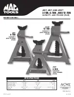 Preview for 1 page of MAG TOOLS JS3T Owner'S Manual