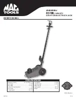 MAG TOOLS JSA2200AJ Owner'S Manual preview