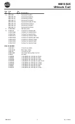 Предварительный просмотр 2 страницы MAG TOOLS MB155UC Assembly Instructions