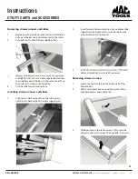 Предварительный просмотр 4 страницы MAG TOOLS MB199UC Instruction Manual