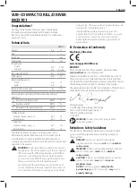 Preview for 5 page of MAG TOOLS MCD701 Original Instructions Manual