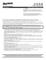 Preview for 5 page of Mag-Torch MT48EXT Instruction Manual