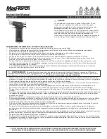 Preview for 3 page of Mag-Torch MT747 Instruction Manual