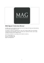 MAG C Series User Manual preview