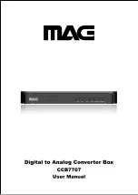 MAG CCB7707 User Manual preview