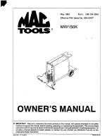 Preview for 1 page of MAG MW150K Owner'S Manual