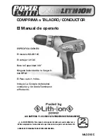 Preview for 20 page of MAG Power Smith MLDD12C Operator'S Manual