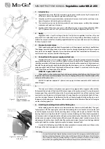 Preview for 1 page of Maga MKJ2-250 Instruction Manual