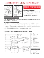 Preview for 2 page of Magefesa PRACTIKA Y PRACTIKA luxe Instruction Manual