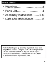 Preview for 2 page of Magellan Outdoors FSMGCT2009 Owner'S Instruction Manual