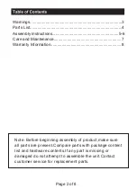 Preview for 2 page of Magellan Outdoors Pro SwiftRise Hub 3P Tent Instruction Manual