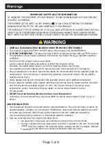 Preview for 3 page of Magellan Outdoors Pro SwiftRise Hub 3P Tent Instruction Manual