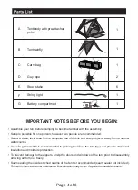 Preview for 4 page of Magellan Outdoors Pro SwiftRise Hub 3P Tent Instruction Manual