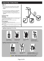 Preview for 6 page of Magellan Outdoors SwiftRise Hub 4P Instruction Manual