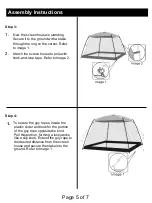 Preview for 6 page of Magellan 159109 Assembly Instructions Manual