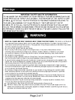 Preview for 3 page of Magellan FSMGCT5000 Assembly Instructions Manual