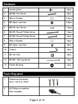 Preview for 5 page of Magellan FSMGMC7003 Assembly Instructions & User Manual