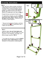 Preview for 8 page of Magellan FSMGMC7003 Assembly Instructions & User Manual