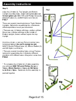 Preview for 9 page of Magellan FSMGMC7003 Assembly Instructions & User Manual