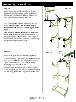 Preview for 12 page of Magellan FSMGMC7003 Assembly Instructions & User Manual