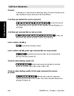 Preview for 32 page of Magellan GLOBAL SATELLITE TELEPHONE User Manual