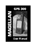 Magellan GPS 300 User Manual preview