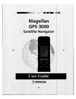 Magellan GPS 3000 User Manual preview