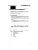 Preview for 74 page of Magellan GPS 3000 User Manual