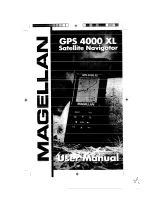 Preview for 1 page of Magellan GPS 4000 XL User Manual