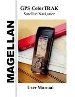 Magellan GPS ColorTRAK User Manual preview