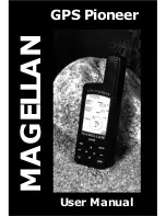 Magellan GPS Pioneer User Manual preview